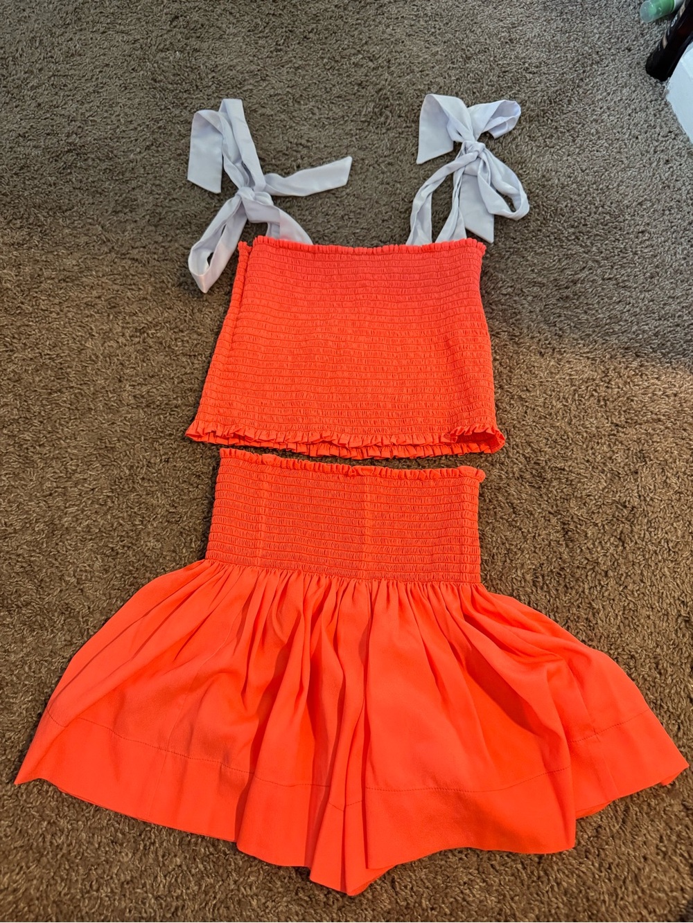 Koch pink/orange set worn once!